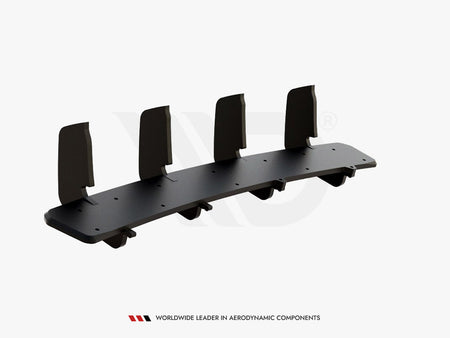 Street PRO Rear Diffuser V.2 Hyundai I30 N Mk3 Hatchback - Black-Red