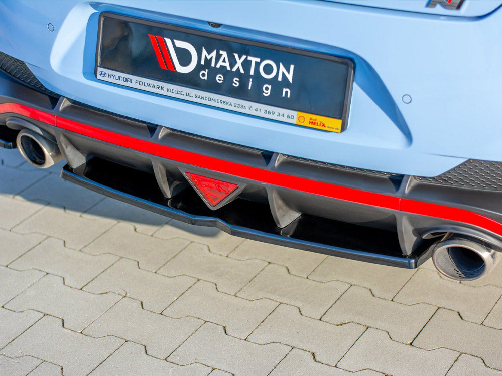 Maxton Design Central Rear Splitter Hyundai I30 Mk3 N Fastback - HY-I30-3-N-FB-RD1G - Image 3