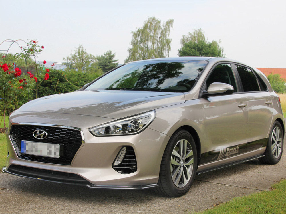 Maxton Design Side Skirts Diffusers Hyundai I30 Mk3 Hatchback - Textured - HY-I30-3-SD1T - Image 3