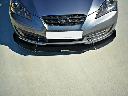 Maxton Design Front Racing Splitter Hyundai Genesis MK1 Coupe  (2009-2012) - HY-GE-1-C-CNC-FD1A - Image 1