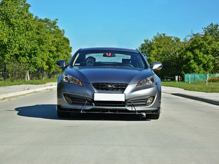 Maxton Design Front Racing Splitter Hyundai Genesis MK1 Coupe  (2009-2012) - HY-GE-1-C-CNC-FD1A - Image 2