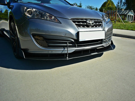 Maxton Design Front Racing Splitter Hyundai Genesis MK1 Coupe  (2009-2012) - HY-GE-1-C-CNC-FD1A - Image 3