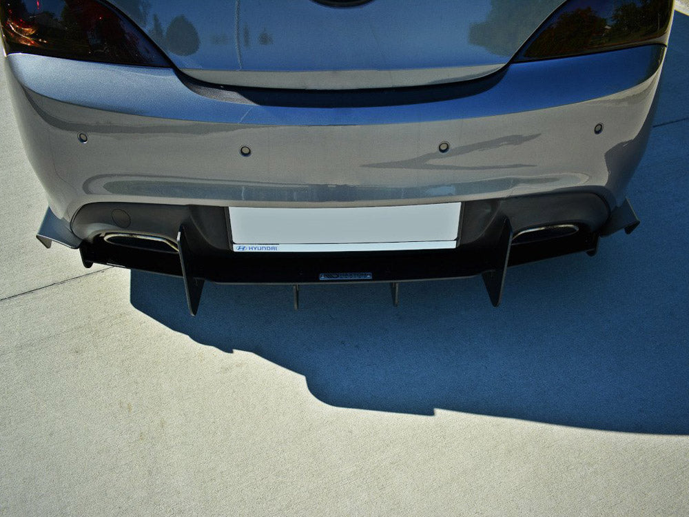 Maxton Design Rear Diffuser Hyundai Genesis MK1 Coupe  (2009-2012) - HY-GE-1-C-CNC-RS1A - Image 2