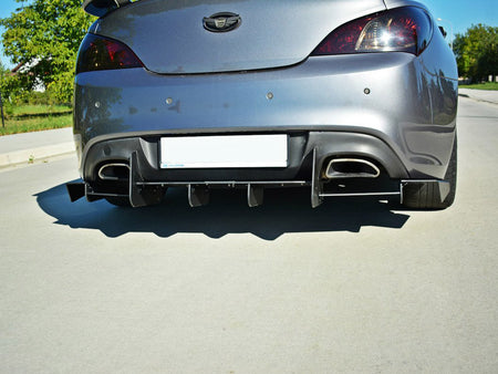 Maxton Design Rear Diffuser Hyundai Genesis MK1 Coupe  (2009-2012) - HY-GE-1-C-CNC-RS1A - Image 1