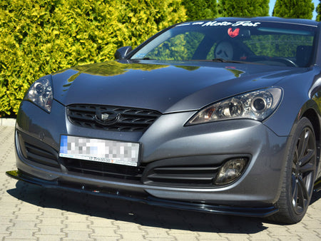 Front Splitter Hyundai Genesis MK1 Coupe (2009-2012) - Carbon Look