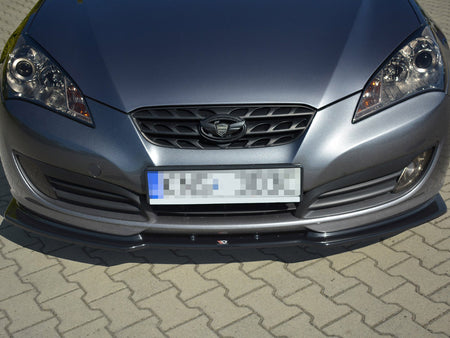 Maxton Design Front Splitter Hyundai Genesis MK1 Coupe (2009-2012) - Textured - HY-GE-1-C-FD1T - Image 3