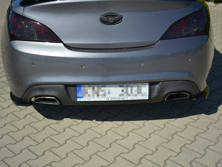 Rear Side Splitters Hyundai Genesis MK1 Coupe (2009-2012) - Carbon Look
