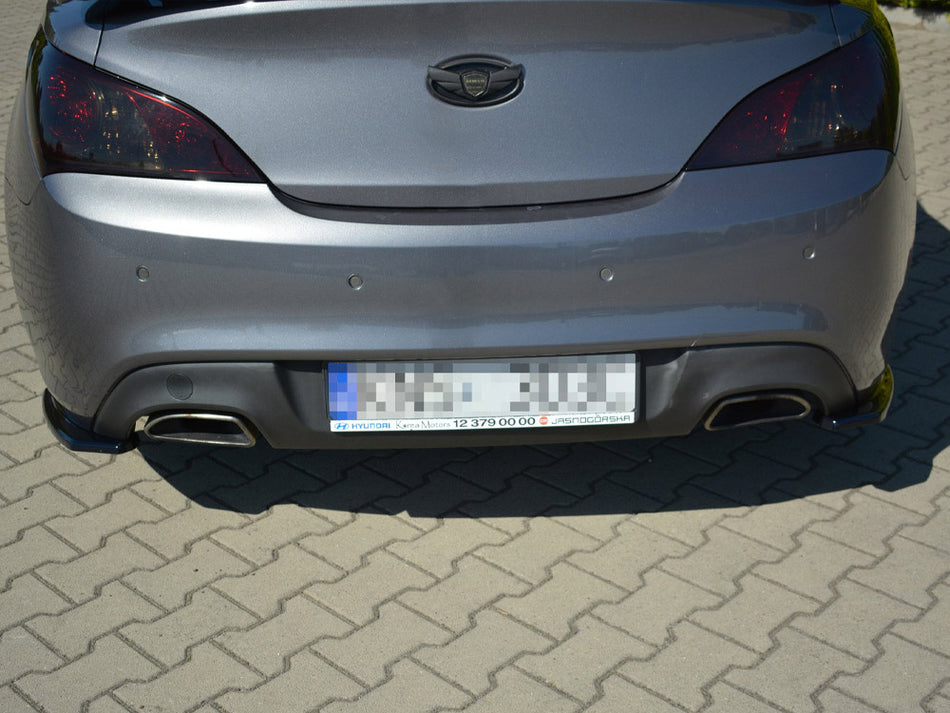 Rear Side Splitters Hyundai Genesis MK1 Coupe (2009-2012) - Textured