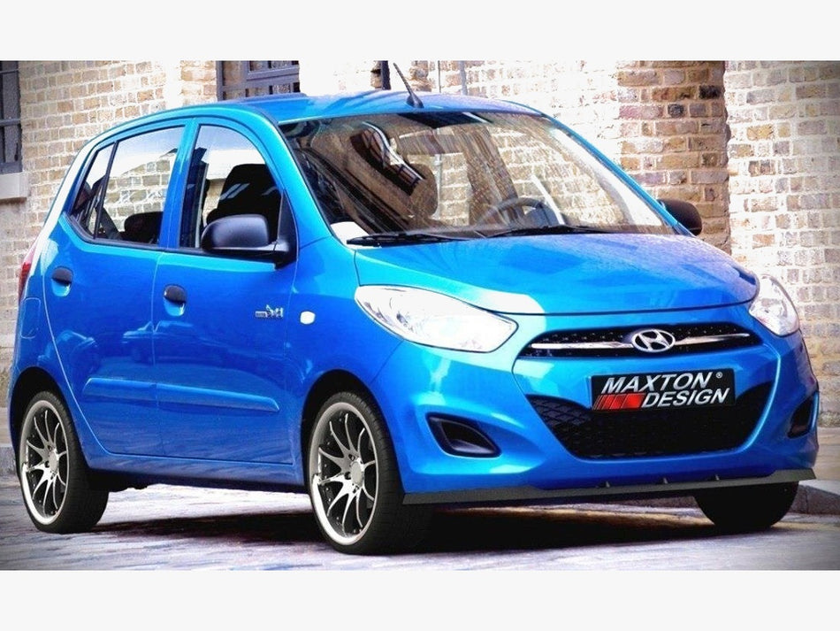 Maxton Design Front Splitter Hyundai I10 MK1 Facelift Model (2010-2013) - HY-I10F-FD1G - Image 1