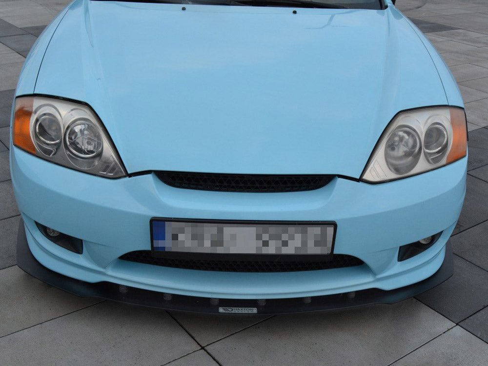 Maxton Design Front Racing Splitter Hyundai Tiburon (Coupe) MK2 Facelift (2005-2008) - HY-TI-2-CNC-FD1A - Image 1