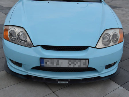 Maxton Design Front Racing Splitter Hyundai Tiburon (Coupe) MK2 Facelift (2005-2008) - HY-TI-2-CNC-FD1A - Image 1