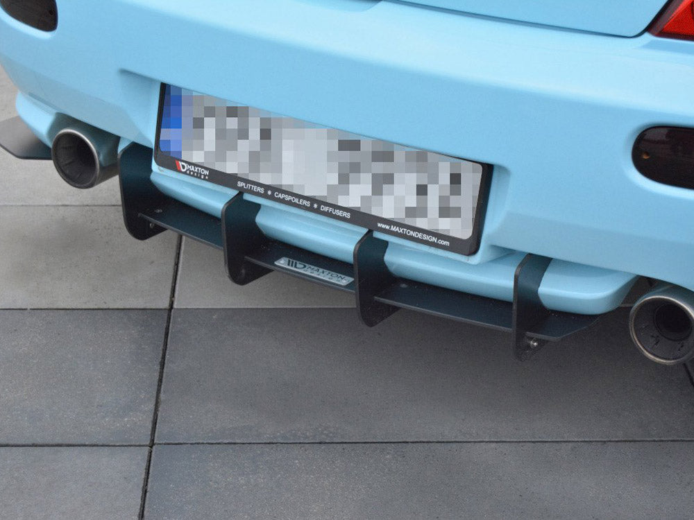 Maxton Design Rear Diffuser Hyundai Tiburon (Coupe) MK2 Facelift (2005-2008) - HY-TI-2-CNC-RS1A - Image 3