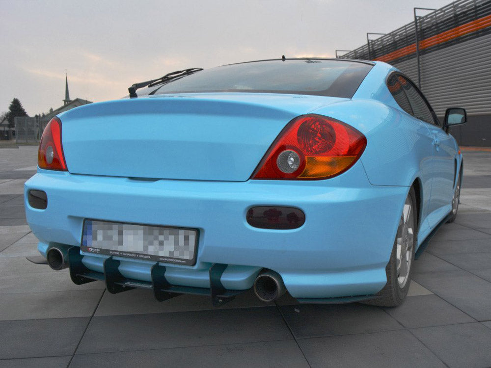 Maxton Design Rear Diffuser Hyundai Tiburon (Coupe) MK2 Facelift (2005-2008) - HY-TI-2-CNC-RS1A - Image 4