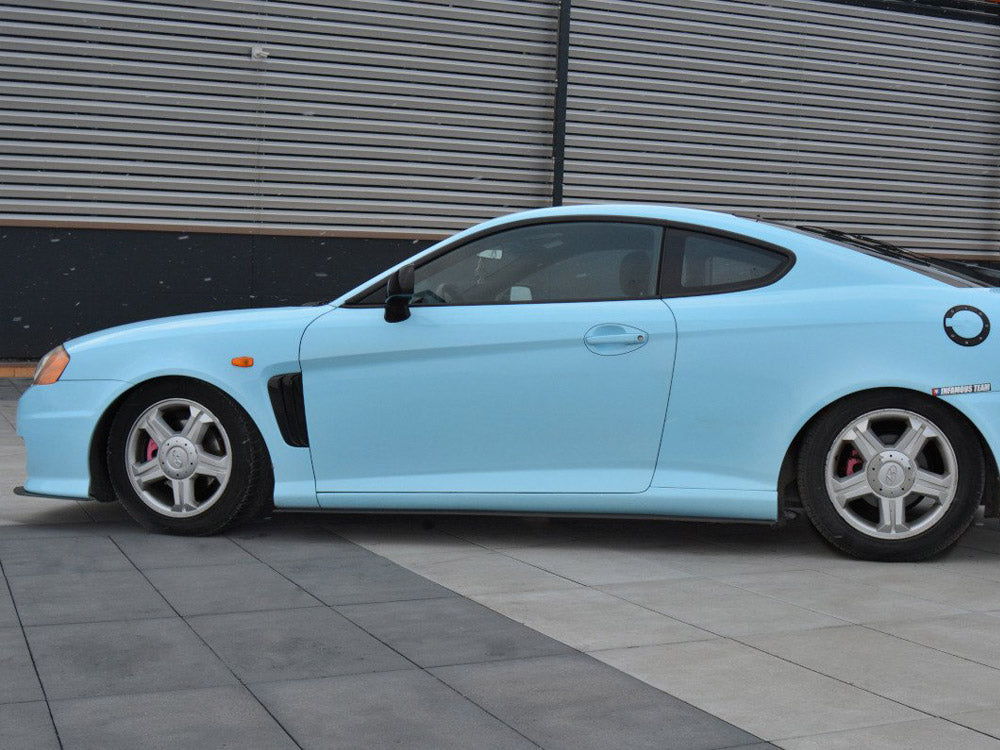 Maxton Design Racing Side Skirts Diffusers Hyundai Tiburon (Coupe) MK2 Facelift (2005-2008) - HY-TI-2-CNC-SD1A - Image 4
