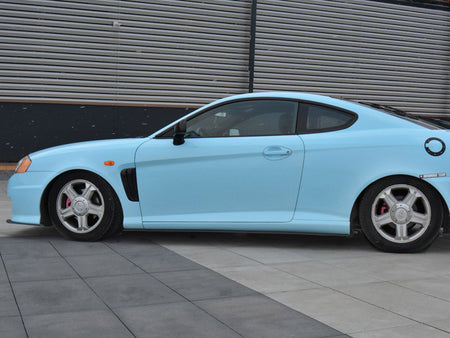 Racing Side Skirts Diffusers Hyundai Tiburon (Coupe) MK2 Facelift (2005-2008)