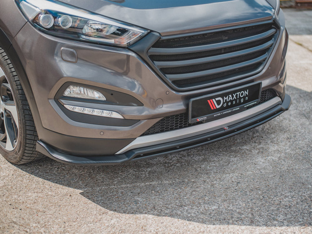 Maxton Design Front Splitter Hyundai Tucson Mk3 Pre-Facelift - Textured - HY-TU-3-FD2T+FD2RT - Image 4