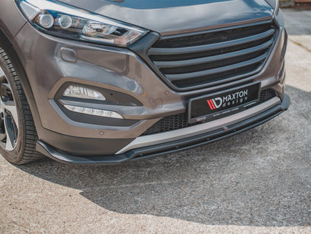 Maxton Design Front Splitter Hyundai Tucson Mk3 Pre-Facelift - Textured - HY-TU-3-FD2T+FD2RT - Image 4
