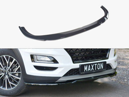 Maxton Design Front Splitter V.2 Hyundai Tucson MK3 Facelift (2018-UP) - Textured - HY-TU-3F-FD2T - Image 1
