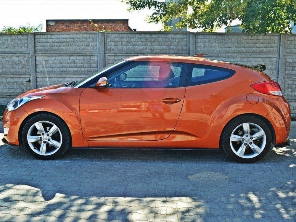 Maxton Design Side Skirts Diffusers Hyundai Veloster - HY-VE-SD1G - Image 2