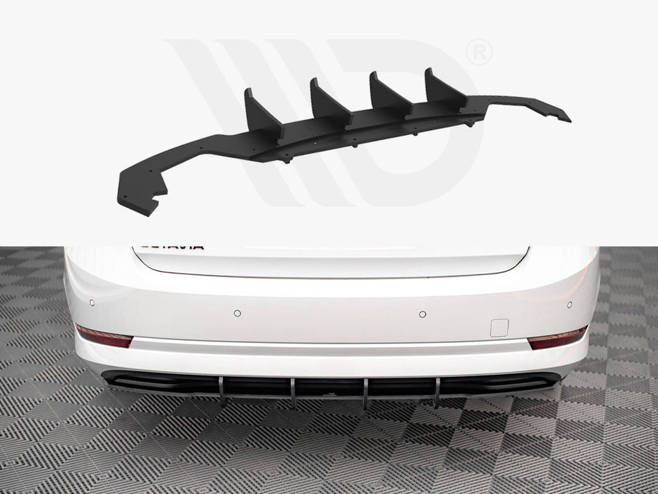 MAXTON DESIGN Street PRO Rear Diffuser Skoda Octavia Mk4
