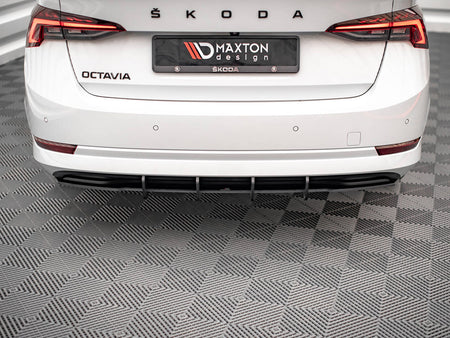 Maxton Design Street PRO Rear Diffuser Skoda Octavia Mk4 - SKOC4CNC-RS1B - Image 3