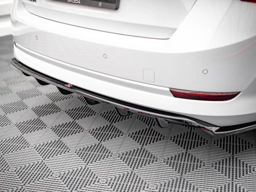 Rear Splitter (Vertical Bars) Skoda Octavia Mk4