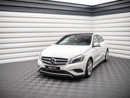 Maxton Design Front Splitter V.1 Mercedes A W176 (2012-2015) - ME-A-176-FD1G - Image 2