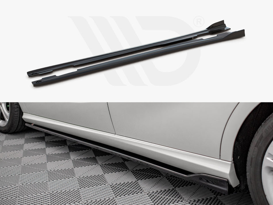 MAXTON DESIGN Side Skirts Diffusers V.1 Mercedes A W176 (2012-2015)