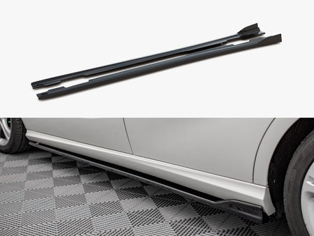 Maxton Design Side Skirts Diffusers V.1 Mercedes A W176 (2012-2015) - ME-A-176-SD1G - Image 1