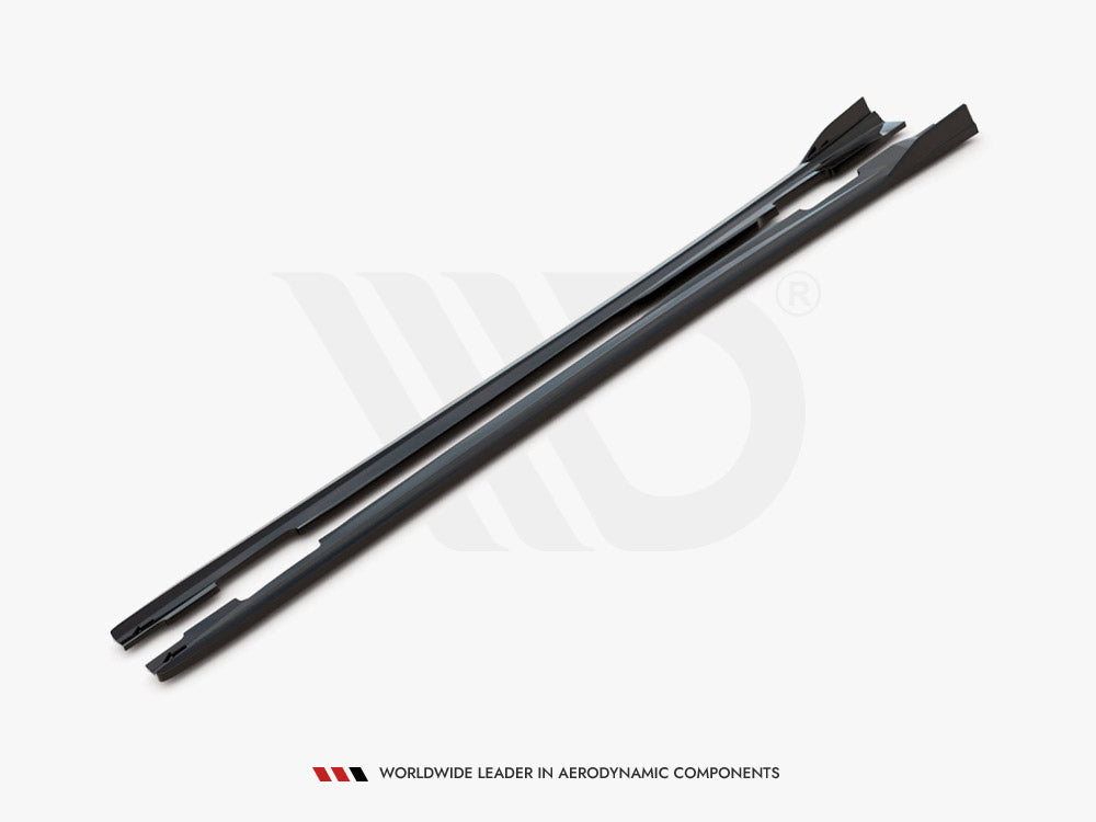 Maxton Design Side Skirts Diffusers V.1 Mercedes A W176 (2012-2015) - ME-A-176-SD1G - Image 5