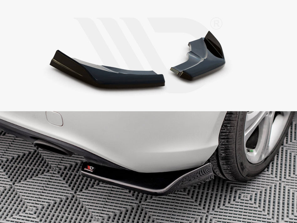 MAXTON DESIGN Rear Side Splitters V.1 Mercedes A W176 (2012-2015)