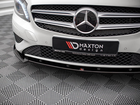 Maxton Design Front Splitter V.2 Mercedes A W176 (2012-2015) - ME-A-176-FD2G - Image 4