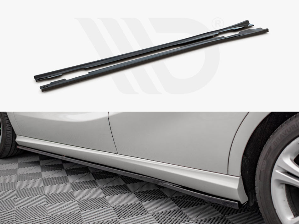 MAXTON DESIGN Side Skirts Diffusers V.2 Mercedes A W176 (2012-2015)