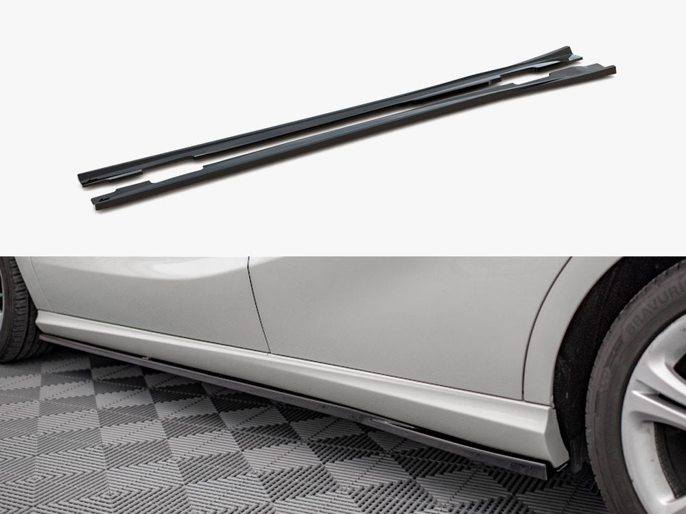 Maxton Design Side Skirts Diffusers V.2 Mercedes A W176 (2012-2015) - ME-A-176-SD2G - Image 1