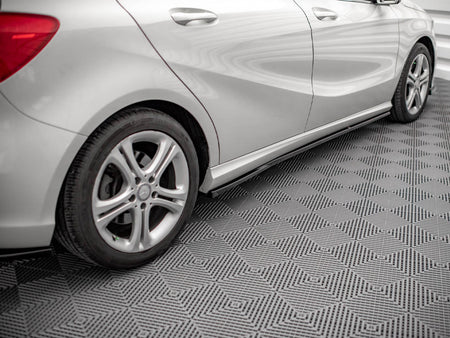 Maxton Design Side Skirts Diffusers V.2 Mercedes A W176 (2012-2015) - ME-A-176-SD2G - Image 3