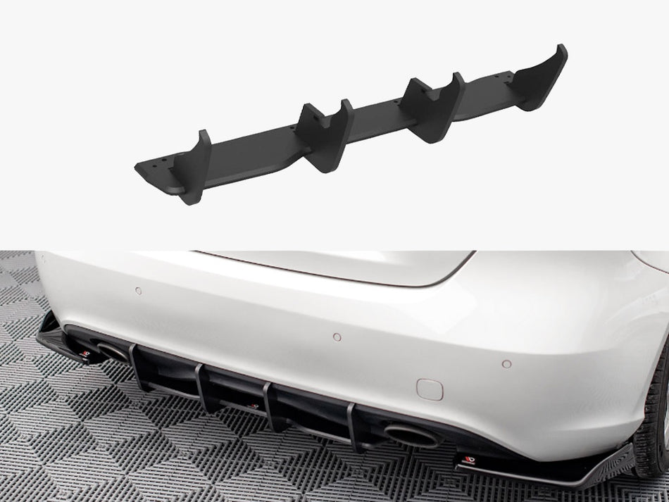 Maxton Design Street PRO Rear Diffuser Mercedes A W176 (2012-2015) - MEA176CNC-RS1B - Image 1