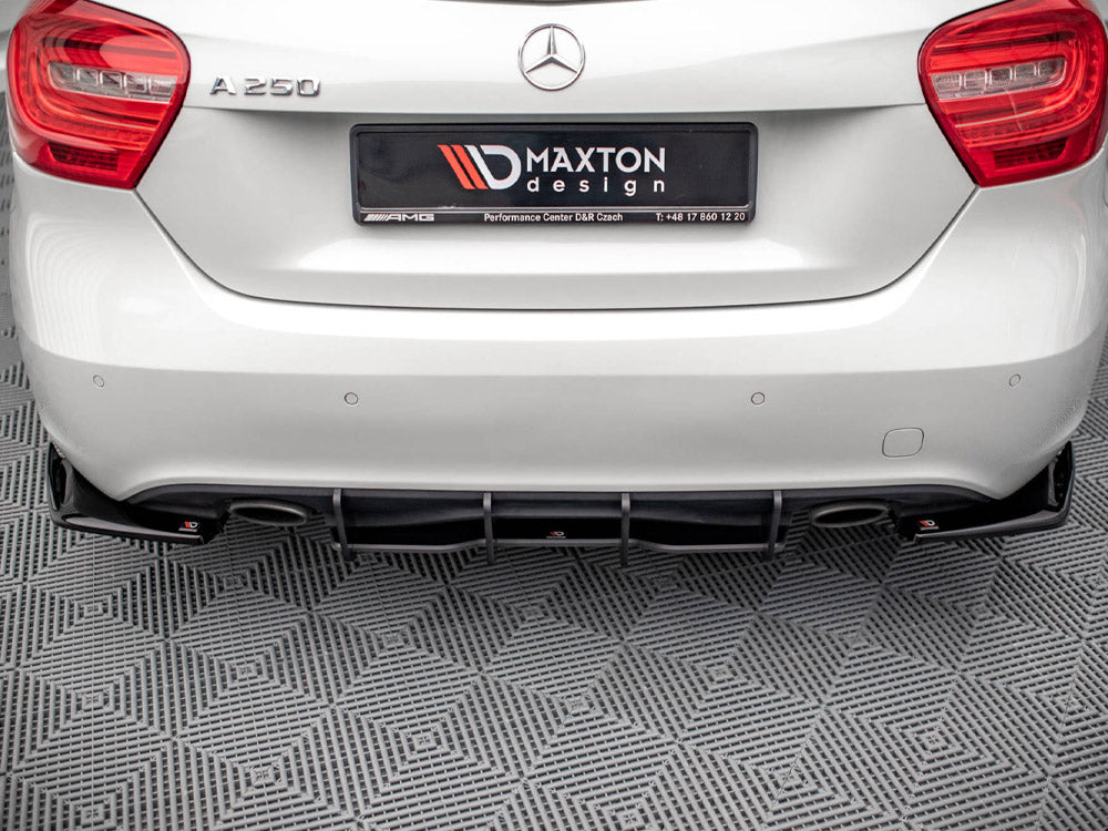 Maxton Design Street PRO Rear Diffuser Mercedes A W176 (2012-2015) - MEA176CNC-RS1B - Image 3