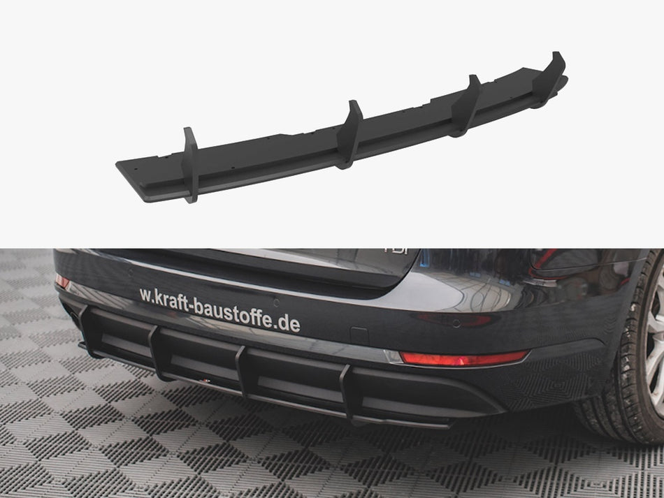 Maxton Design Street PRO Rear Diffuser Audi A4 B9 - AUA4B9AVCNC-RS1B - Image 1