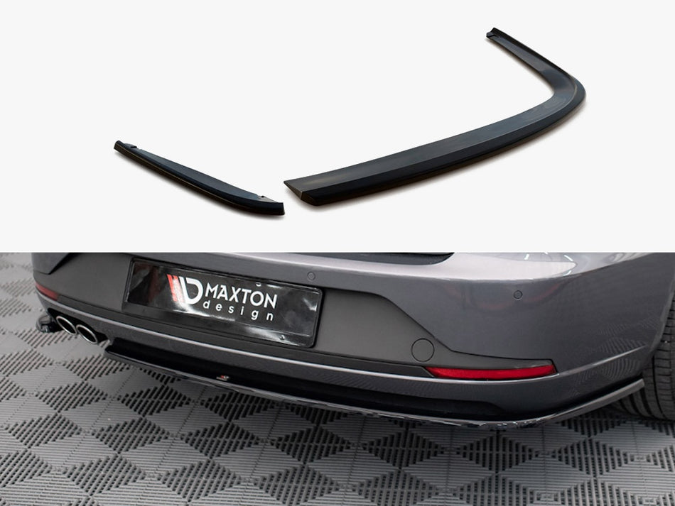 Maxton Design Rear Side Splitters V.1 Seat Leon FR Sportstourer Mk3 - SE-LE-3-FR-ST-RSD1G - Image 1