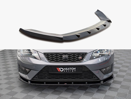 Maxton Design Front Splitter V.1 Seat Leon FR / Cupra MK3 (2012-2016) - SE-LE-3-FR-ST-FD1G - Image 1