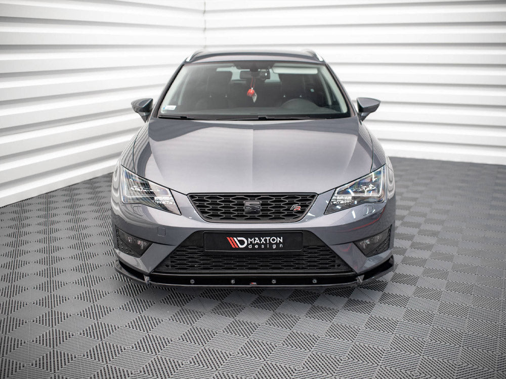 Maxton Design Front Splitter V.1 Seat Leon FR / Cupra MK3 (2012-2016) - SE-LE-3-FR-ST-FD1G - Image 2