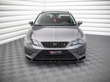 Maxton Design Front Splitter V.1 Seat Leon FR / Cupra MK3 (2012-2016) - SE-LE-3-FR-ST-FD1G - Image 2