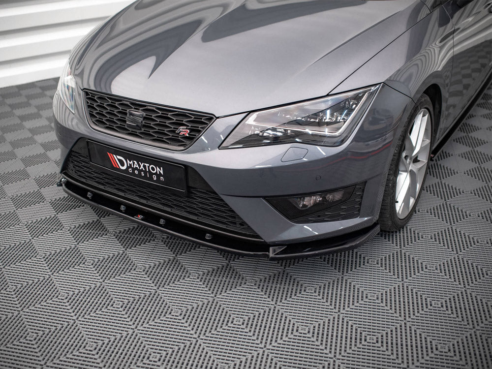 Maxton Design Front Splitter V.1 Seat Leon FR / Cupra MK3 (2012-2016) - SE-LE-3-FR-ST-FD1G - Image 3