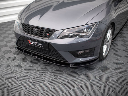 Maxton Design Front Splitter V.1 Seat Leon FR / Cupra MK3 (2012-2016) - SE-LE-3-FR-ST-FD1G - Image 3