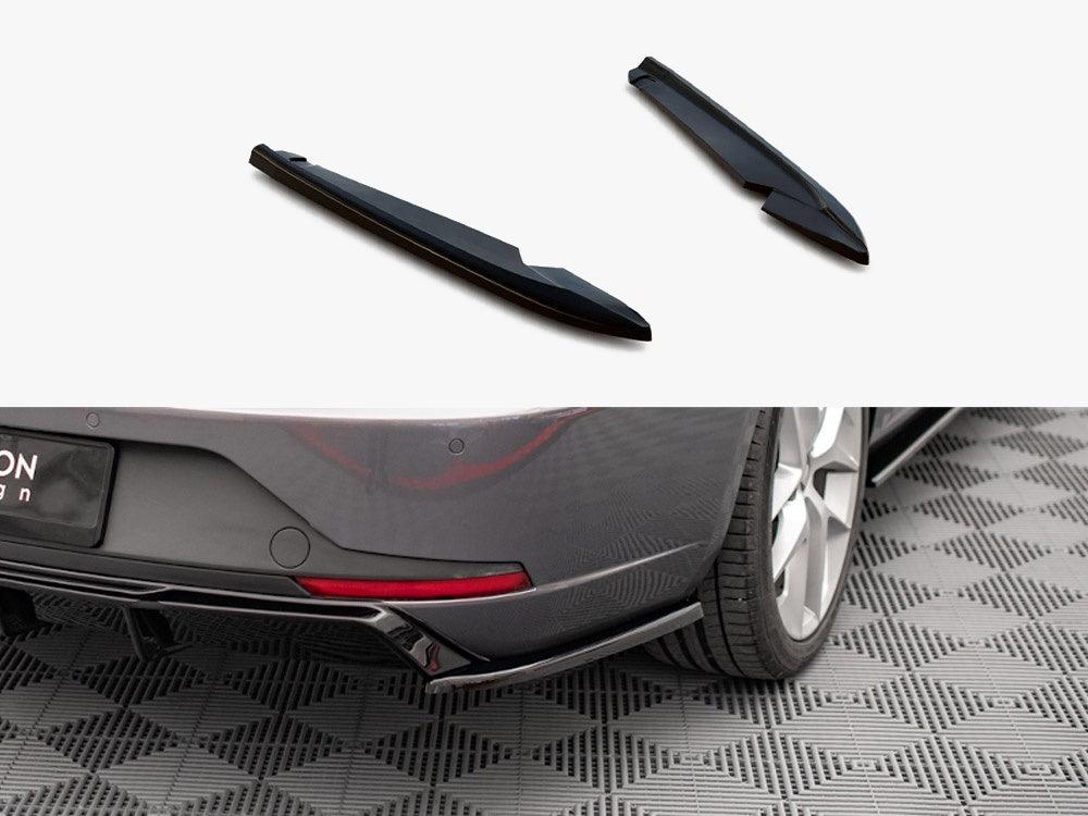 Maxton Design Rear Side Splitters V.2 Seat Leon FR Sportstourer MK3 (2012-2016) - SE-LE-3-FR-ST-RSD2G - Image 1