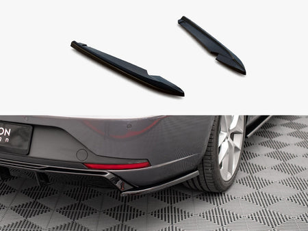 Maxton Design Rear Side Splitters V.2 Seat Leon FR Sportstourer MK3 (2012-2016) - SE-LE-3-FR-ST-RSD2G - Image 1
