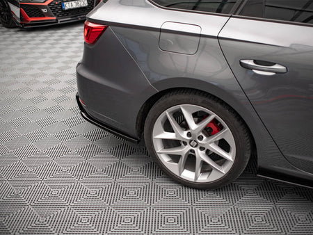 Maxton Design Rear Side Splitters V.2 Seat Leon FR Sportstourer MK3 (2012-2016) - SE-LE-3-FR-ST-RSD2G - Image 3