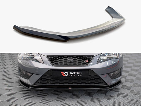 Maxton Design Front Splitter V.2 Seat Leon FR / Cupra MK3 (2012-2016) - SE-LE-3-FR-ST-FD2G - Image 1