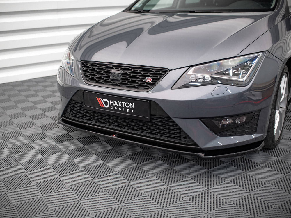 Maxton Design Front Splitter V.2 Seat Leon FR / Cupra MK3 (2012-2016) - SE-LE-3-FR-ST-FD2G - Image 3