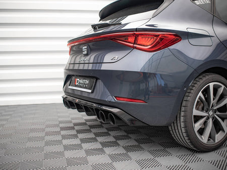 Maxton Design Rear Valance + Exhaust Ends Imitation Seat Leon FR Hatchback Mk4 - SE-LE-4-FR-RS1+ - Image 3